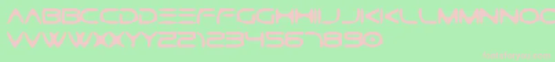 GtekCavernaフォントについての詳細 フォントGtekCaverna – 緑の背景にピンクのフォント