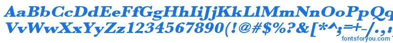 UrwbaskertultbolextwidOblique Font – Blue Fonts