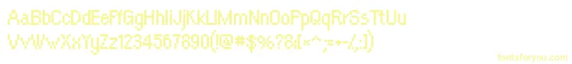 Orangeki-Schriftart – Gelbe Schriften