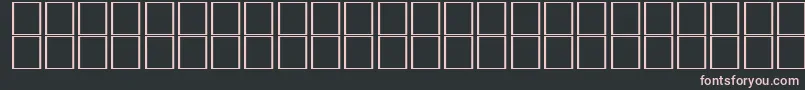 NewRegular Font – Pink Fonts on Black Background