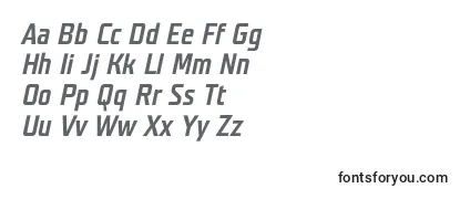 Обзор шрифта TeutonfettItalic