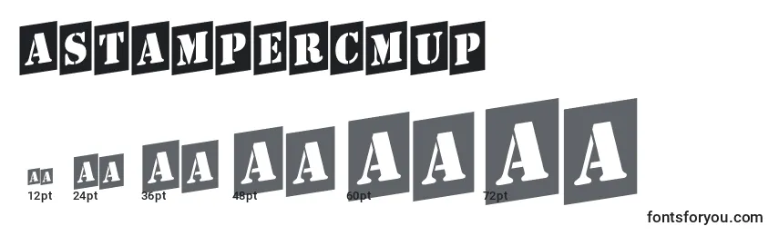 AStampercmup Font Sizes