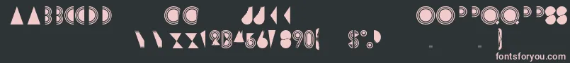 Rimsar Font – Pink Fonts on Black Background