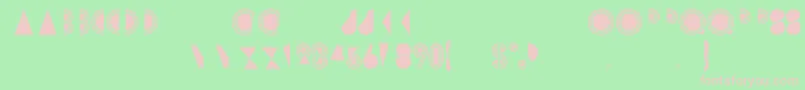 Rimsar Font – Pink Fonts on Green Background