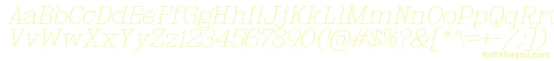 KingsbridgeExUlIt Font – Yellow Fonts