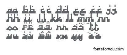 Schriftart AlhambraDeep