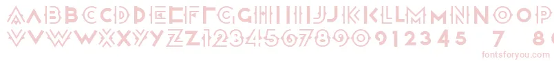 Halcyon ffy Font – Pink Fonts on White Background
