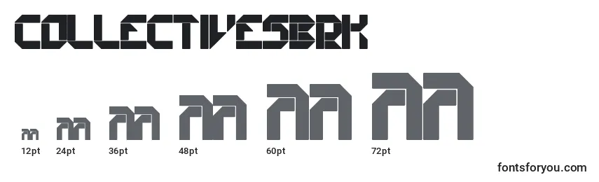 CollectiveSBrk Font Sizes