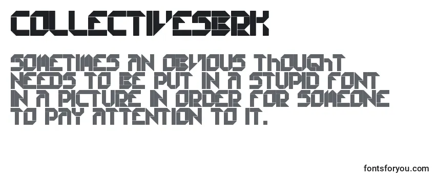 CollectiveSBrk Font