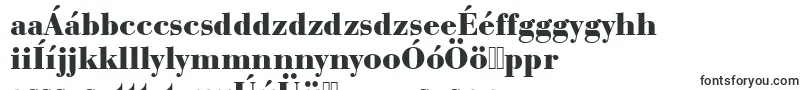 Шрифт EurobodtBold – венгерские шрифты