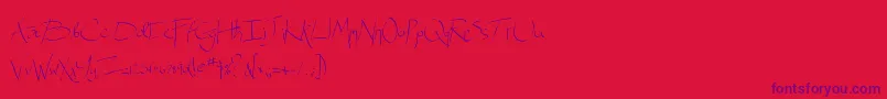 Lisätietoja Spitter-fontista Spitter-fontti – violetit fontit punaisella taustalla