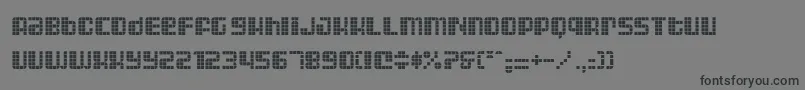 More about AstronautIii Font AstronautIii Font – Black Fonts on Gray Background