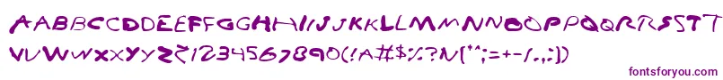 Vamp Font – Purple Fonts