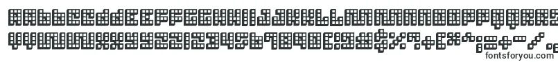 Шрифт Trick3D ffy – очень широкие шрифты