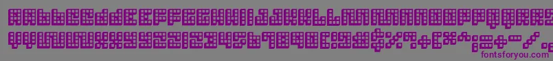 More about Trick3D ffy Font Trick3D ffy Font – Purple Fonts on Gray Background