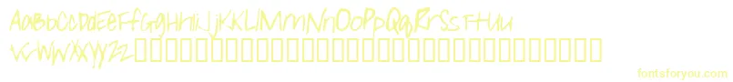 Girlieleslie Font – Yellow Fonts