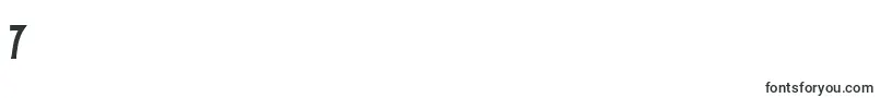 Pragbtl Font – Fonts for Digit 7