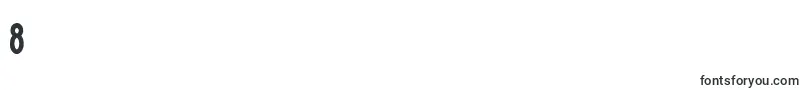 Pragbtl Font – Fonts for Digit 8