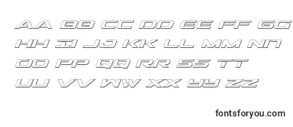 Outrider3Dital Font