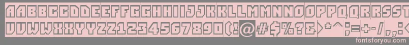 ASimplergrsl Font – Pink Fonts on Gray Background