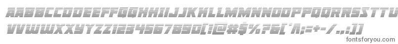 フォントLibertylegiongradital – 白い背景に灰色の文字