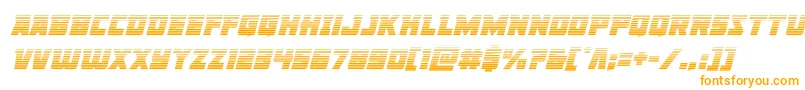 Шрифт Libertylegiongradital – оранжевые шрифты