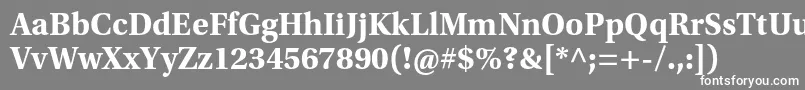 Подробнее о шрифте UtopiastdBold Шрифт UtopiastdBold – белые шрифты на сером фоне