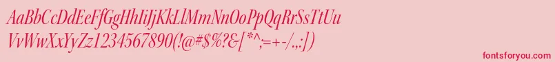 More about KeplerstdCnitdisp Font KeplerstdCnitdisp Font – Red Fonts on Pink Background