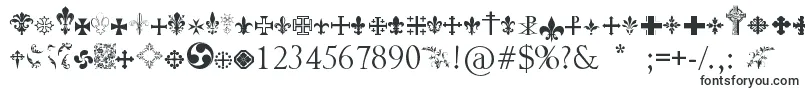 Czcionka Crucifixsymbols – czcionki dla Microsoft Word