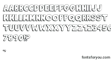 KingOfTheHill font – transparent Fonts