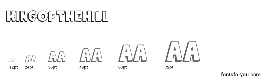 KingOfTheHill Font Sizes