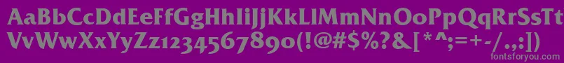 Saiba mais sobre a fonte FremontOsfBold Fonte FremontOsfBold – fontes cinzas em um fundo violeta