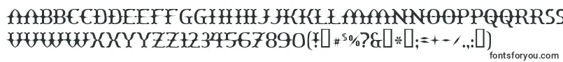 Yawnovis-fontti – neliönmuotoiset fontit