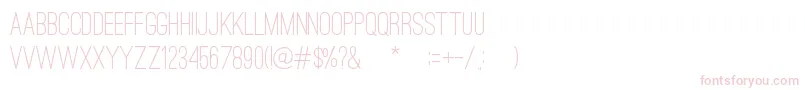 OstrichSansMedium Font – Pink Fonts