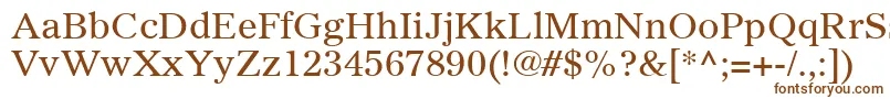 GazetteLtRoman Font – Brown Fonts