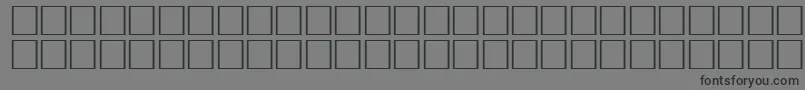 Ovlid Font – Black Fonts on Gray Background