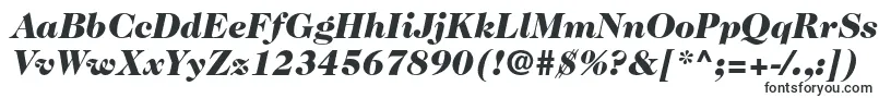 Шрифт Caslon224stdBlackitalic – вертикальные шрифты