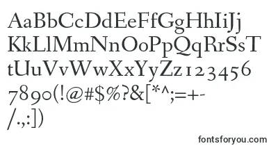 FanwoodText font – funky Fonts