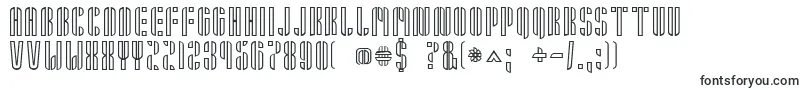 Шрифт Armin – трафаретные шрифты