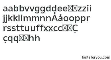 AminoMedium font – uzbek Fonts