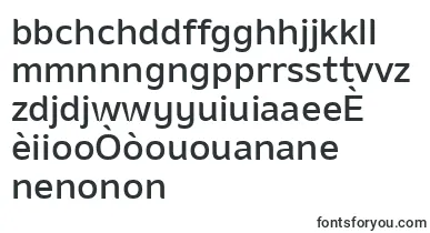 AminoMedium font – creole Fonts