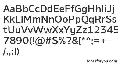 AminoMedium font – Fonts For Signage