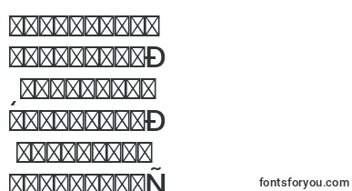 AminoMedium font – serbian Fonts