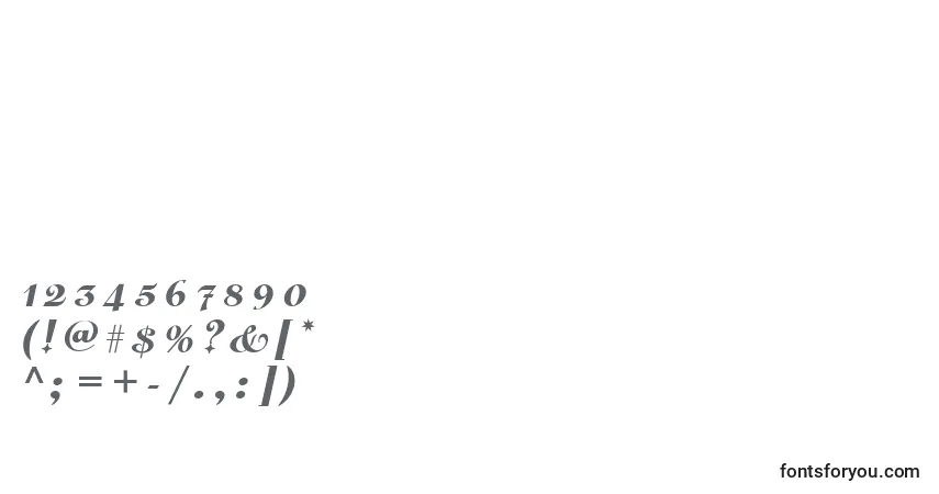 Шрифт AnnaFaustinaScript – алфавит, цифры, специальные символы