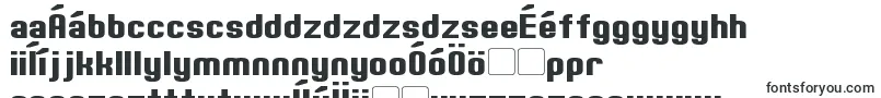 Шрифт Erte – венгерские шрифты