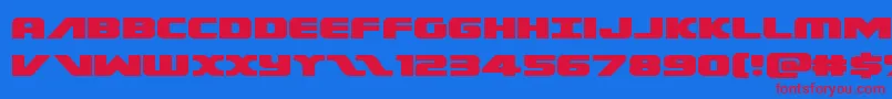 fuente Federalescortexpand – Fuentes Rojas Sobre Fondo Azul