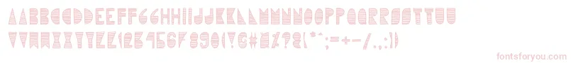 Karlieelizabeth Font – Pink Fonts on White Background