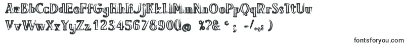 BavureRegular-Schriftart – OTF-Schriften
