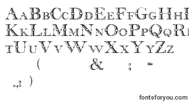Dalmation font – Old School Fonts