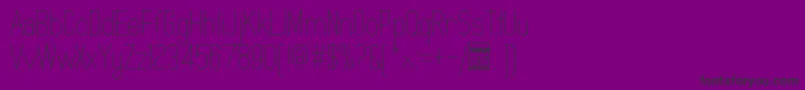 MindblueLightDemo Font – Black Fonts on Purple Background